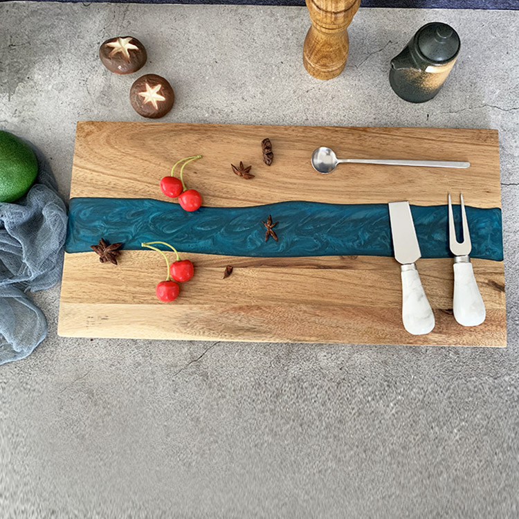 Planche &agrave; d&eacute;couper en bois de rose