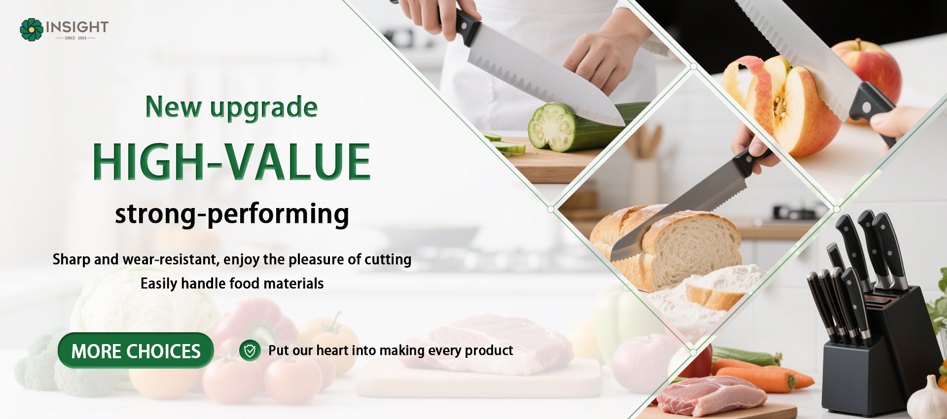 Produttore di coltelli da chef professionisti