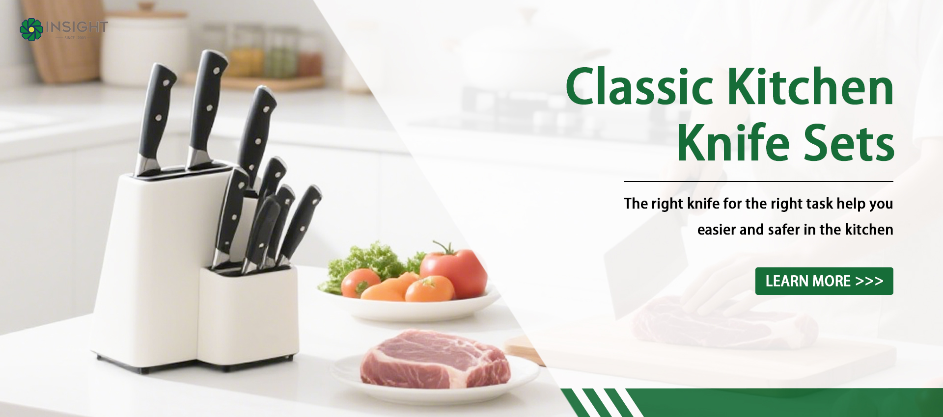 Set di coltelli da cucina classici