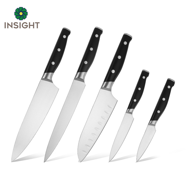 Ensemble de couteaux 3Cr13 avec manche en ABS