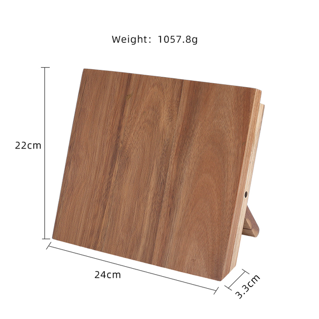 Messerhalter aus Holz von guter Marke