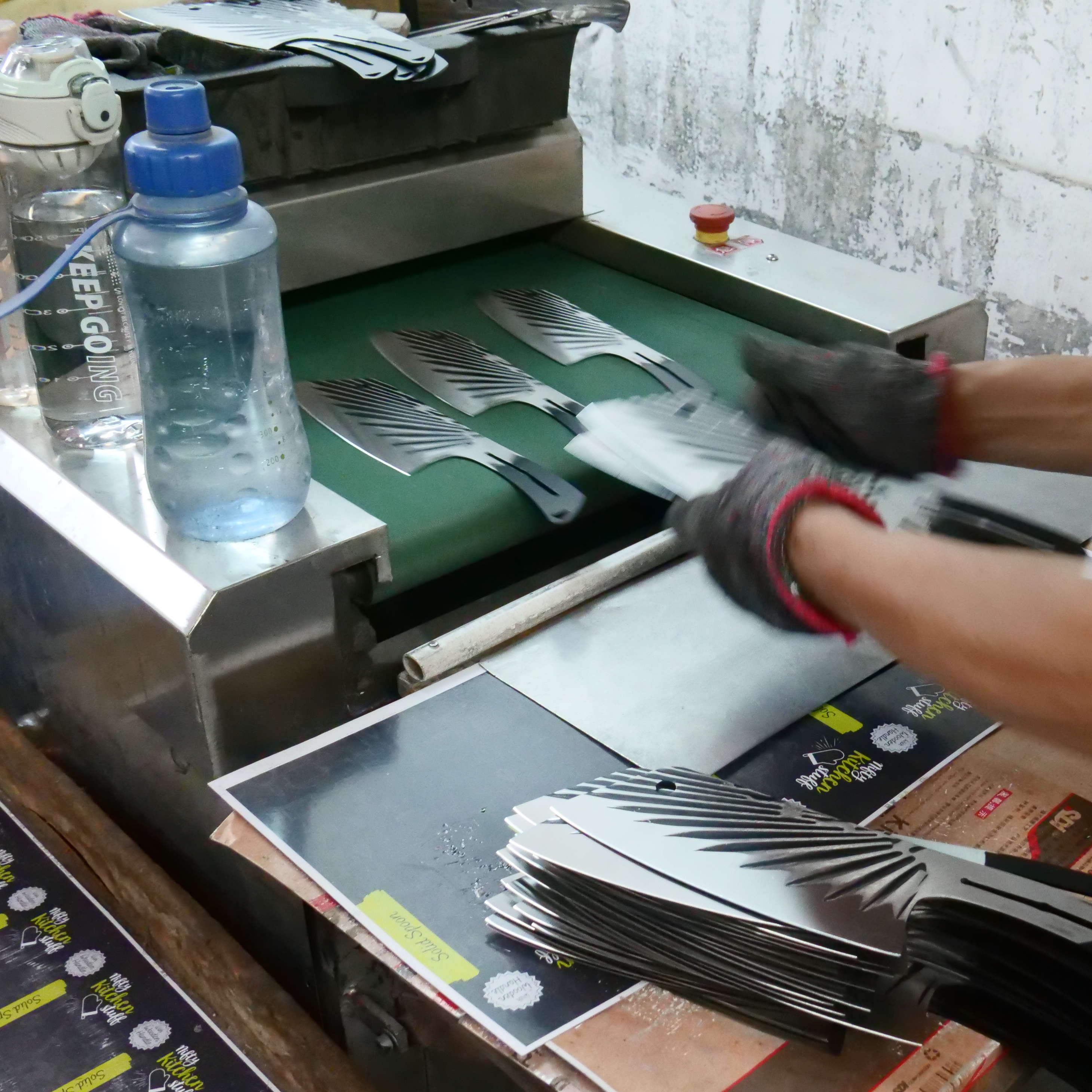 Livellamento e affilatura della lama