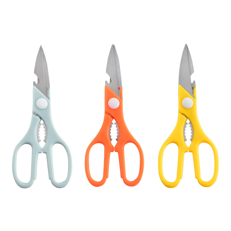 Tijeras Multiusos con Mangos Ergon&oacute;micos