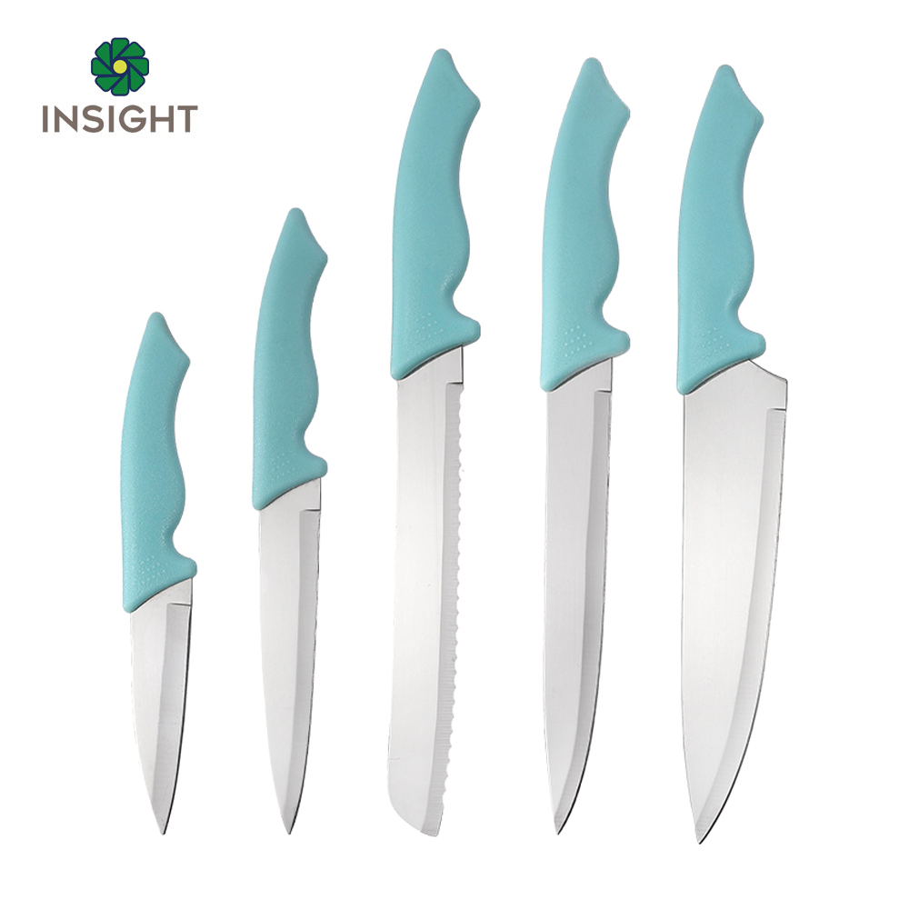 Ensemble de couteaux de cuisine en acier inoxydable &agrave; haute teneur en carbone S5-70-J2P