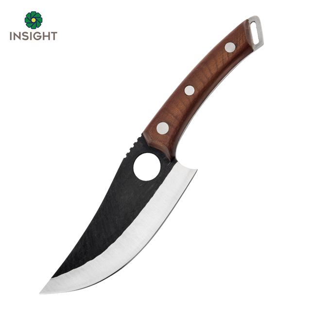 Couteau de boucher classique avec manche en bois