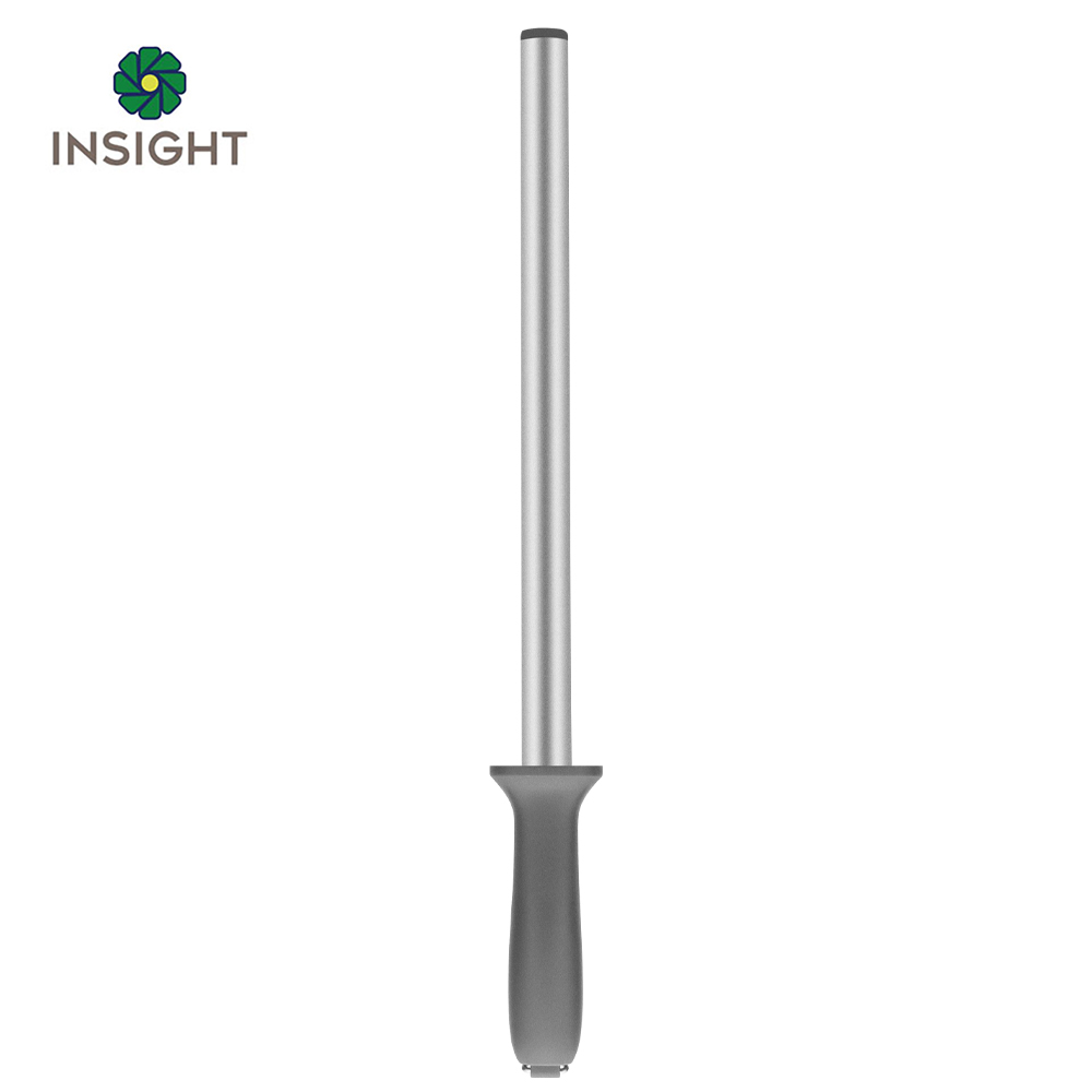 Varilla para afilar cuchillos de acero, 12 pulgadas