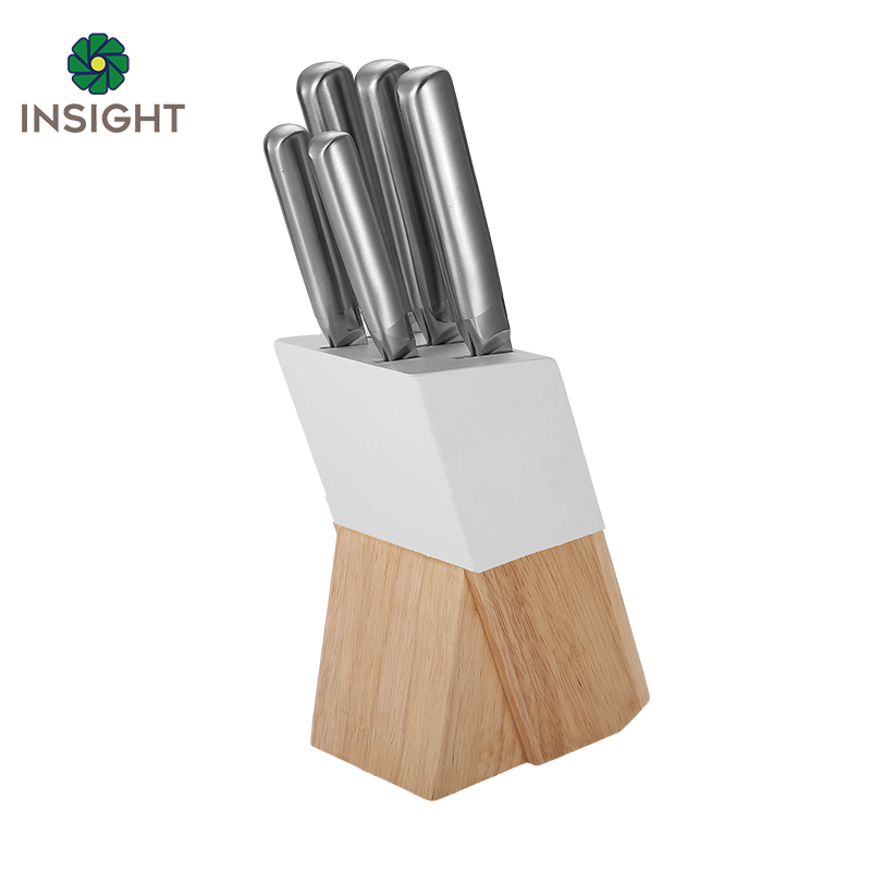 Bloc d'ensembles de couteaux de cuisine durables 