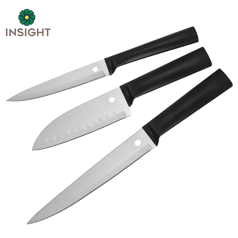 Juego de cuchillos de cocina de acero inoxidable