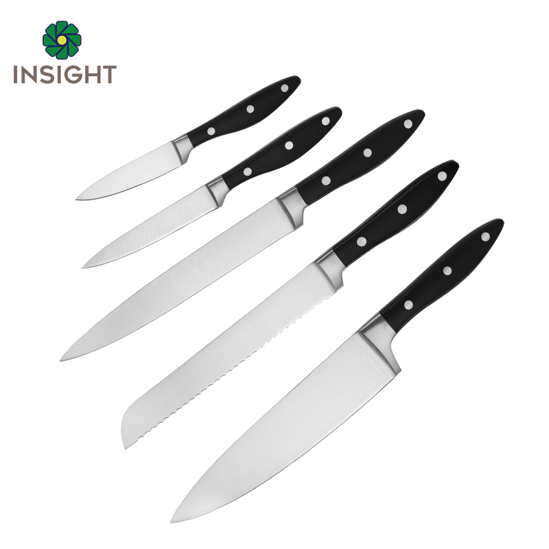 Set di coltelli cavi in ​​ABS da 5 pezzi